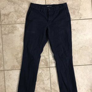 Old Navy Men's Navy Straight Leg Chinos
